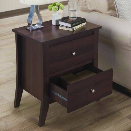 It can be used as a bedside table or as a small shelf in the living room.